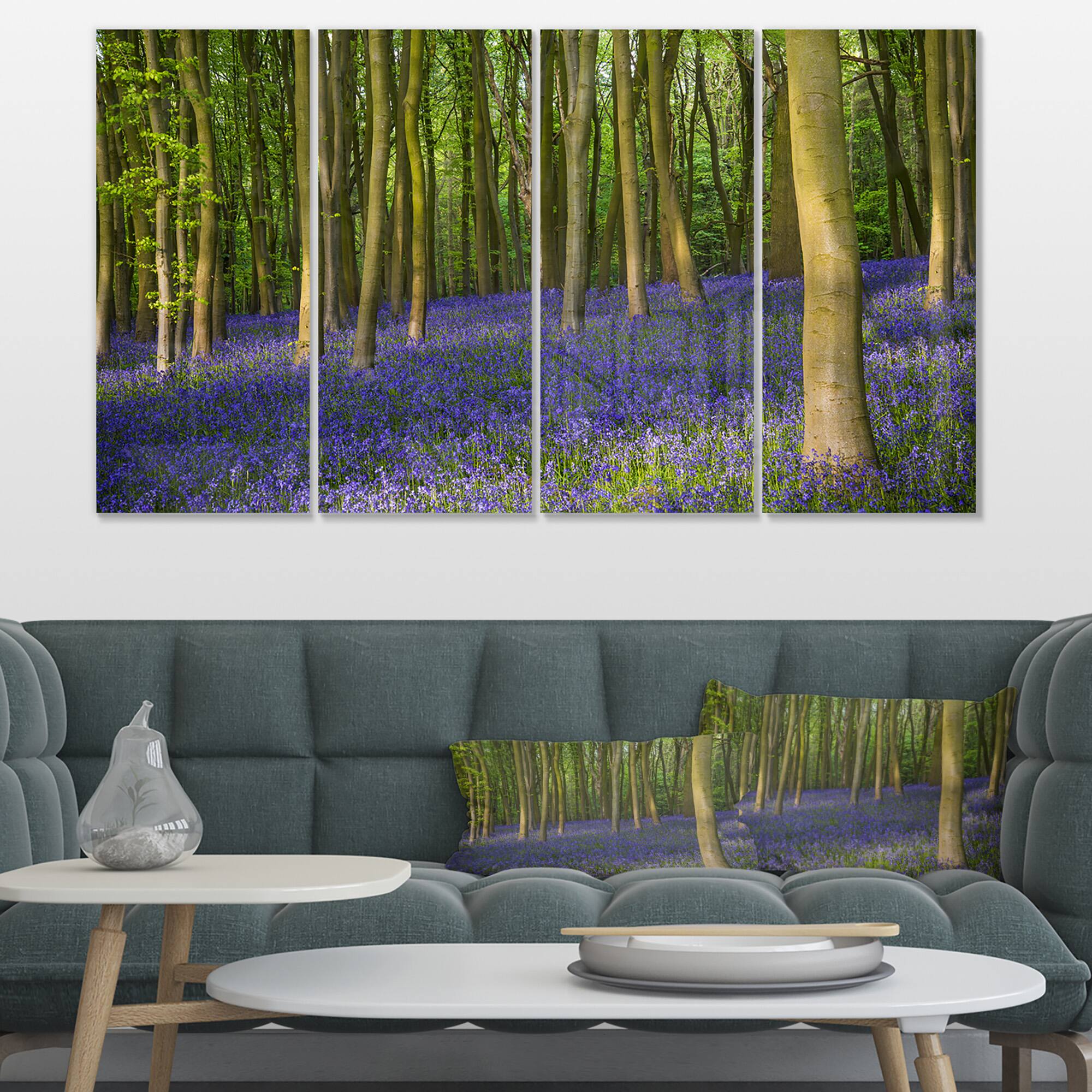 Designart - Bluebell Woods in Oxfordshire